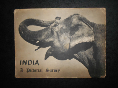 India. A pictorial survey. Album (1960, editie cartonata) foto