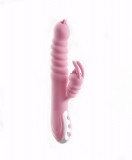 Iepurele vibrator 2 &icirc;n 1 puternic vaginal G-spot orgasm