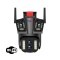 Camera de supraveghere Zoom 10X, WIFI 8K, 16MP, 4 lentile, Control din aplicatie, Comunicare bidirectionala, Urmarire automata
