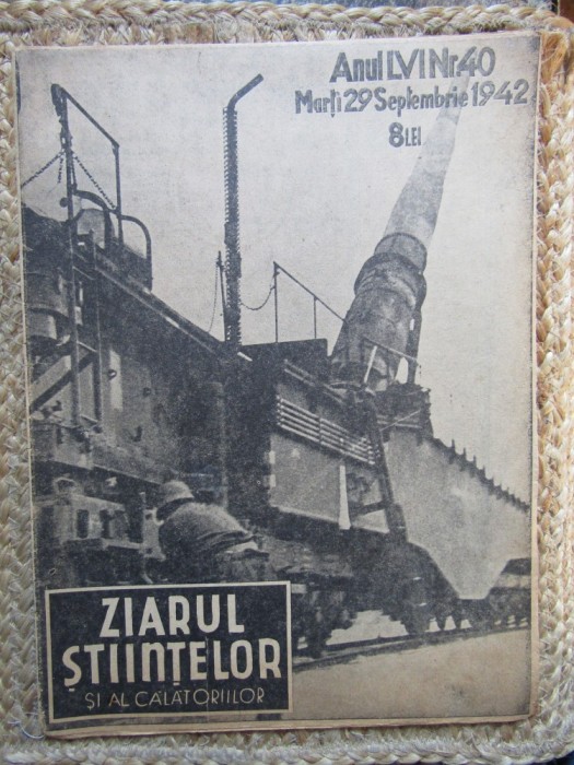 Ziarul Ştiinţelor şi al Călătoriilor nr.40/1942