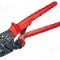 Cleste pentru sertizare conectori BNC, conectori COAX, conectori TNC, pe cablu RG58, RG59, RG62, RG71, KNIPEX - 97 52 10