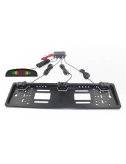 Senzori parcare pe suportul de numar cu display LED T15