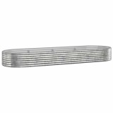 Cumpara ieftin Strat inaltat gradina 322x100x36 cm otel galvanizat