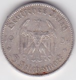 Moneda Argint Germania 5 Reichsmark 1934, Argint, German Silver Coin