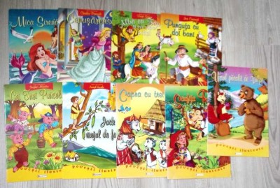 LOT 9 CARTI POVESTI ILUSTRATE-COLECTIV-268253 foto