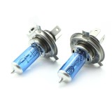 Set 2 Becuri Auto Halogen H4 Carguard Long Life, +100% Intensitate, Efect Alb Xenon, 12V, 60 55W