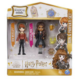 Spin master - HARRY POTTER WIZARDING WORLD MAGICAL MINIS SET 2 FIGURINE RON SI PARVATI