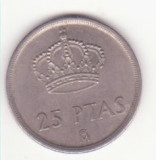 Spania 25 pesetas 1982 - Juan Carlos I.
