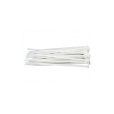 Coliere plastic 2.5x80mm 100buc alb Well