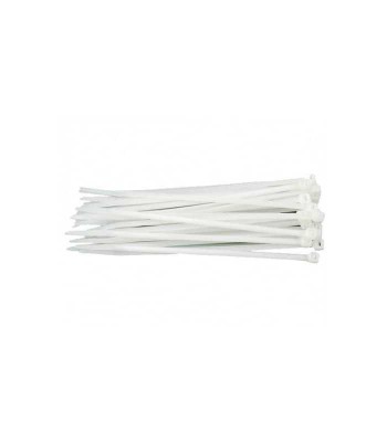 Coliere plastic 2.5x80mm 100buc alb Well foto