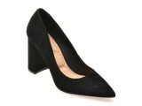 Pantofi eleganti ALDO negri, JAVABRIRYN 007, din piele intoarsa
