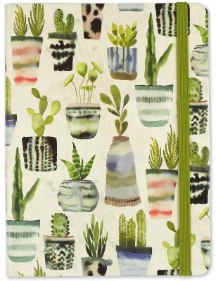 Watercolor Succulents Journal (Diary, Notebook) foto