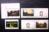 Rusia 1991 arta, pictura, serie 4v + tab in centru,mnh, Nestampilat