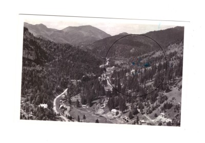 CP Lacul rosu, panorama, ocupatia maghiara, necirculata, datata 1942, stare buna foto