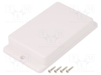 Carcasă universală TAKACHI ABS albă 70,6mm x 105mm x 20,5mm foto