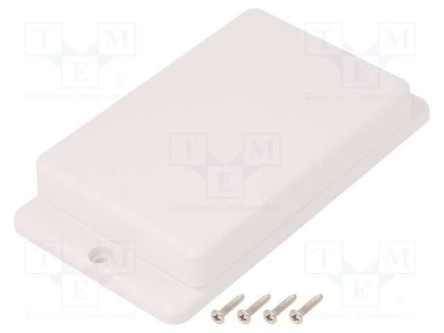 Carcasă universală TAKACHI ABS albă 70,6mm x 105mm x 20,5mm