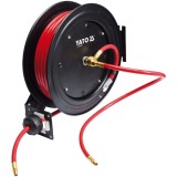 Yato YT-24251 - Furtun aer comprimat 20 m suport metalic