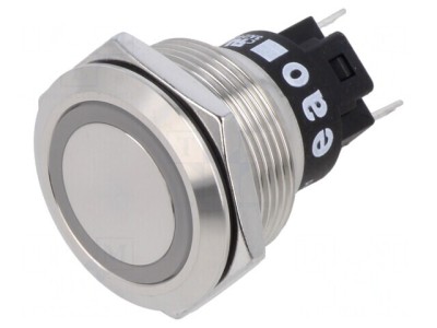 Lampă de control LED roșie 12V &amp;Oslash;22mm foto