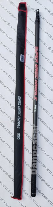 Coada Maner Minciog Fl Carbon Telescopic Cu Autoblocaj Super Magic 3.50m
