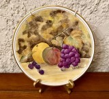 FARFURIE DIN PORTELAN ENGLEZESC- PICTATA MANUAL- DESIGNER PAMELA AYRES D21,5CM