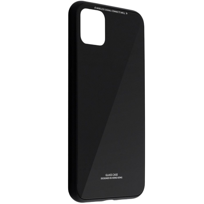 Husa APPLE iPhone 11 Pro - Glass (Negru)