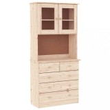 Cumpara ieftin Dulap inalt ALTA, 77x35x73 cm, lemn masiv de pin