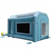 Cabina de vopsit, gonflabila, Vevor, 2 x suflante, dimensiune exterioara 4 x 2.5 x 2.5 m