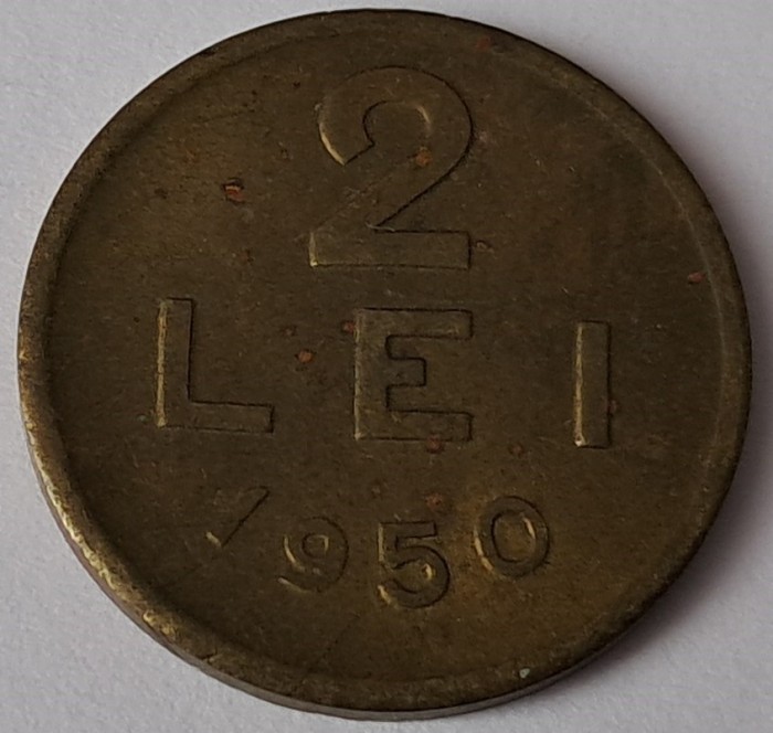 Romania, 2 Lei 1950