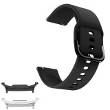 Curea din silicon compatibila cu Samsung Galaxy Watch9 40mm, Black Coal