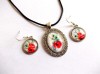 Set sticla maci 39245, Set bijuterii handmade