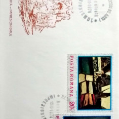 Romania (1974) FDC LP 839 Reproduceri de arta- Impresionismul