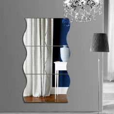 Autocolant oglinda, decor oglinda foto