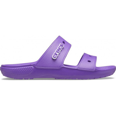 Papuci Crocs Classic Crocs Sandal Mov - Neon Purple foto
