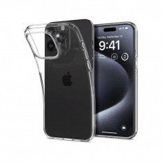 Husa Compatibila cu Apple iPhone 15 Pro - Spigen Liquid Crystal - Clear