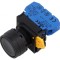 Comutator 22mm Poz.i Stab 2 NO Negru