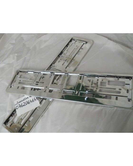 Suport numere inox cromat la set