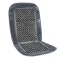Huse auto cu bile de masaj din lemn si margine de plus gri CSM-01-Grey