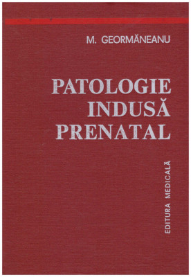 M. Geormaneanu - Patologie indusa prenatal - 129573 foto