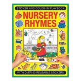 Sticker and Color-In Playbook : With over 50 Reusable Stickers