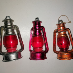 LOT 3 LAMPA / FELINAR INSTALATIE POM CRACIUN / DECOR