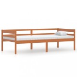 Cumpara ieftin Cadru de pat, maro miere, 90x200 cm, lemn masiv de pin