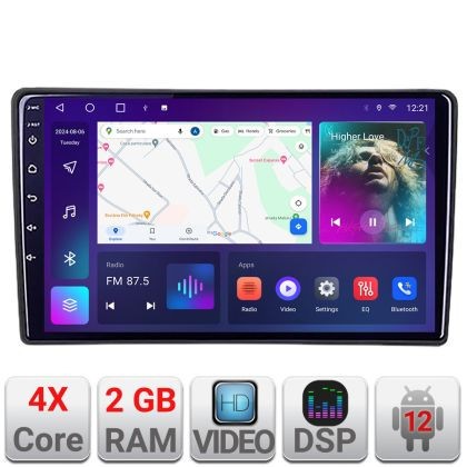 Navigatie Fiat Tipo 2015-2021 A-TIPO 2+32 GB Android Waze USB Navigatie Internet Youtube Radio CarStore Technology
