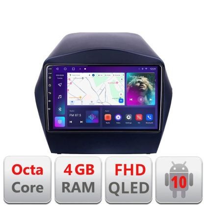 Navigatie HHyundai IX35 B-361 Android Ecran QLED octa core 4+64 carplay android auto KIT-361+EDT-E309V3 CarStore Technology
