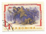 Romania (197d) - 30 de ani luptele muncitorilor ceferisti petrolisti,1963-oblit.
