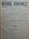 Cumpara ieftin Ziarul Neamul romanesc , nr. 46 , 1915 , din perioada antisemita a lui N. Iorga