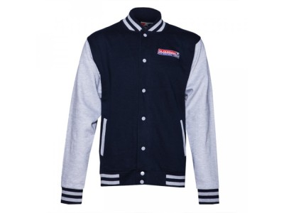 Echipa națională de hochei hanorac de bărbați Slovakia ice hockey team Varsity navy - XL foto