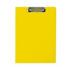 DACO Clipboard Dublu A4, Galben, 315x230 mm, Clipboard dublu, Clipboard A4, Clipboard DACO A4, Clipboard Daco, Clipboard Dublu Daco, Clipboard plastif foto