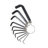 Set 10 chei hexagonale, Lumytools LT56390, 1.5 - 10 mm