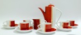 Garnitura Cafea Portelan Retro maghiar deosebit