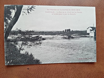 Carte postala, La Guerre en Lorraine en 1914-1918, 1920 foto